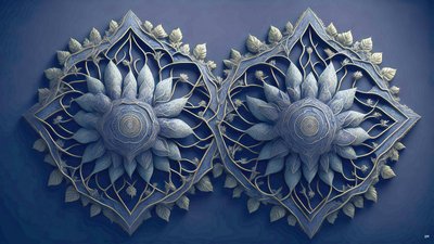 mandala:elementy afrykańskie_01 autorstwa Josef Johann Michel