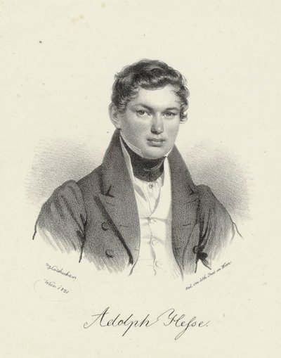 Adolf Hesse autorstwa Josef Kriehuber