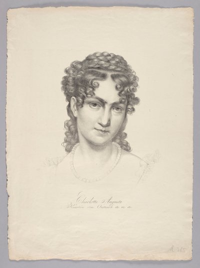Charlotte Auguste, cesarzowa Austrii itd. autorstwa Josef Kriehuber