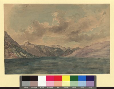 Jezioro Traunsee autorstwa Josef Kriehuber