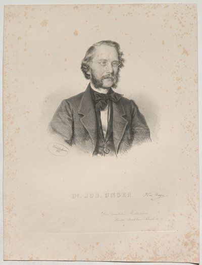 Dr Jos. Unger autorstwa Josef Kriehuber