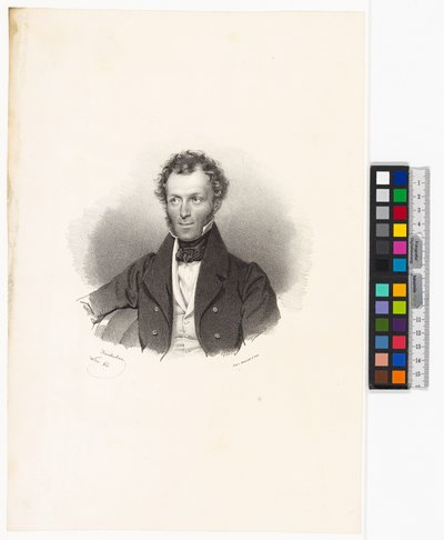 Dr Josef Berres (?) autorstwa Josef Kriehuber
