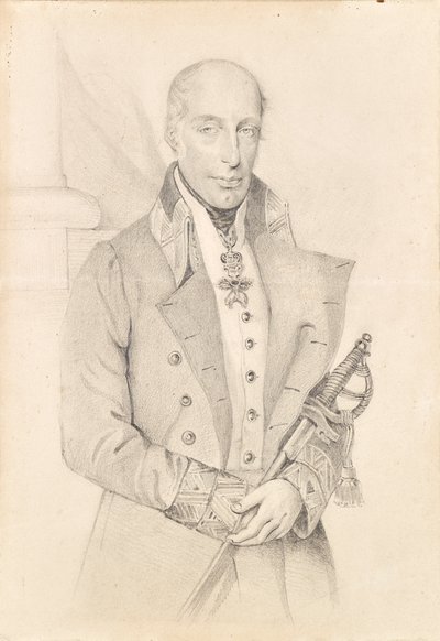 Arcyksiążę Rainer Austrii (1783-1853), wicekról Lombardii-Wenecji autorstwa Josef Kriehuber