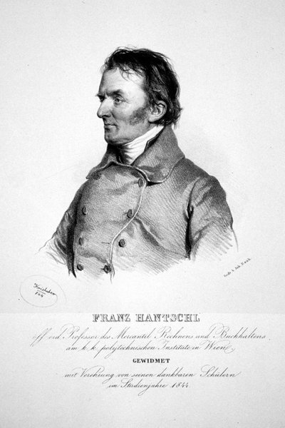 Franz Hantschl autorstwa Josef Kriehuber