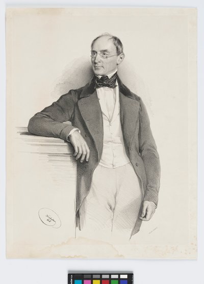 Franz Xaver (III) baron von Pillersdorf autorstwa Josef Kriehuber