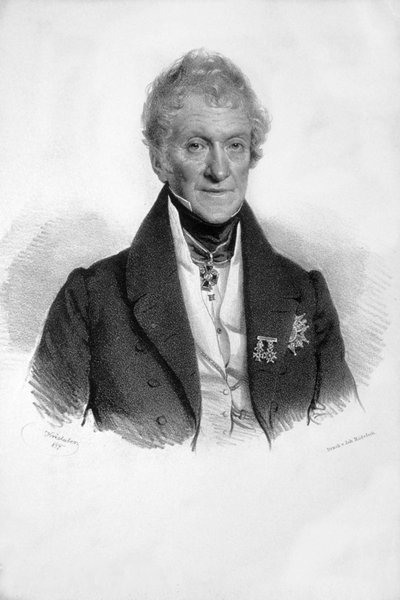 Franz Xaver Ottenfels-Gschwind Litho autorstwa Josef Kriehuber