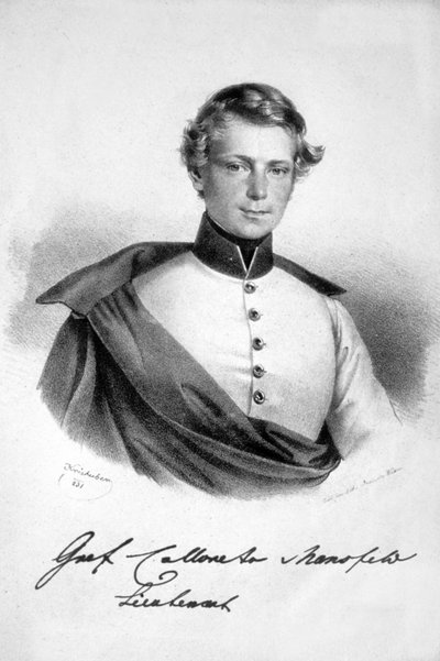 Franz de Paula Colloredo-Mansfeld Litho 1 autorstwa Josef Kriehuber
