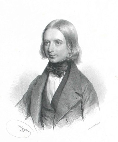 Giulio Regondi autorstwa Josef Kriehuber