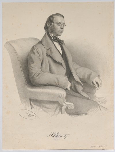 H. Bonitz autorstwa Josef Kriehuber