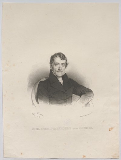 Johann Nepomuk baron von Aichen autorstwa Josef Kriehuber