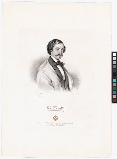 Johann Strauss (syn) autorstwa Josef Kriehuber