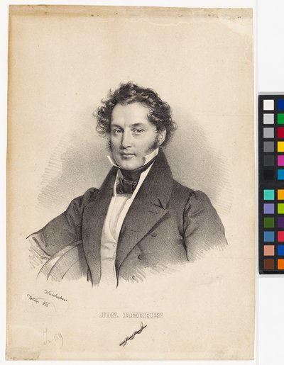 Josef Berres autorstwa Josef Kriehuber