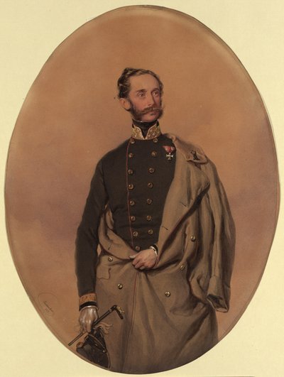 Ludwig, baron von Gablenz (1814-1874) autorstwa Josef Kriehuber