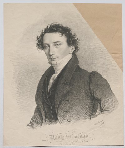 Paolo Samengo autorstwa Josef Kriehuber