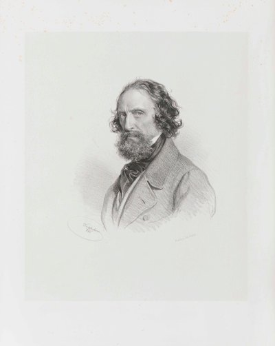 Autoportret, 1860. autorstwa Josef Kriehuber