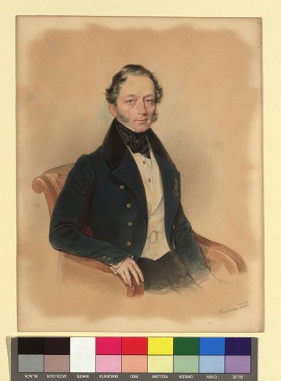 Nieznany pan autorstwa Josef Kriehuber