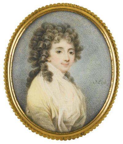 Portret hrabiny Zofii Potockiej-Witt 1760-1822, II poł. XVIII w autorstwa Josef Leski