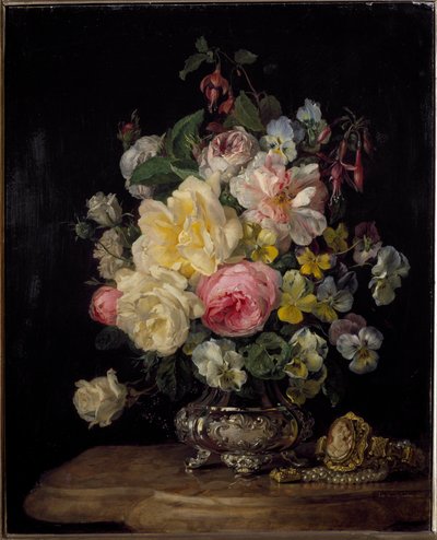 Martwa natura (olej na płótnie) autorstwa Josef Neugebauer