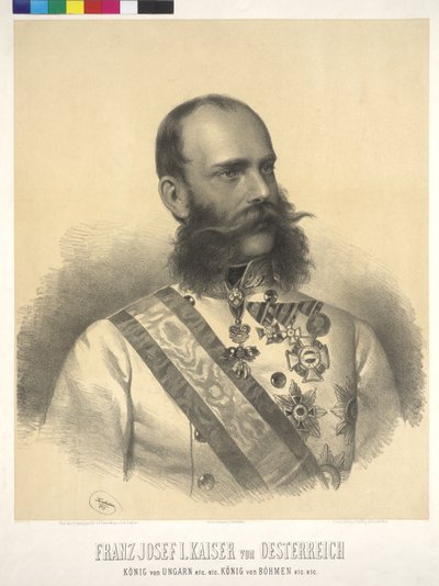 Cesarz Austrii Franciszek Józef I autorstwa Josef Nikolaus Kriehuber