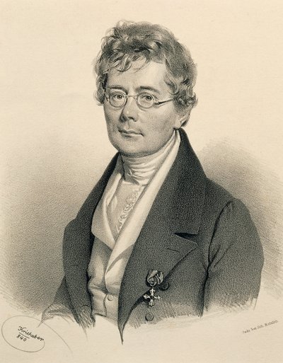 Portret Simona Sechtera (Frymburk autorstwa Josef Nikolaus Kriehuber