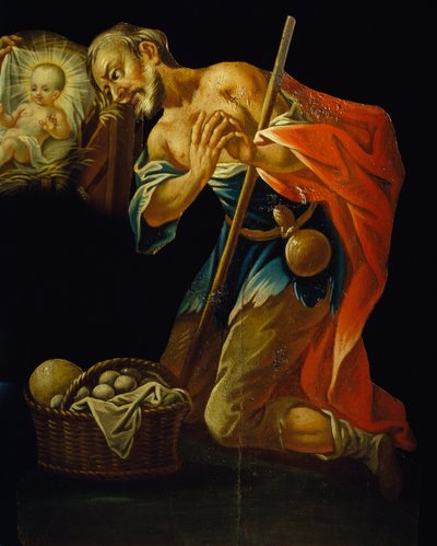 Święty Józef i Dzieciątko Jezus autorstwa Josef Renzler