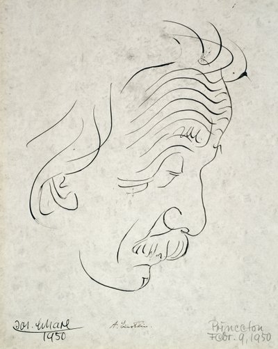 Albert Einstein autorstwa Josef Scharl