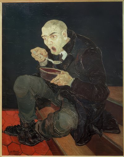 Zjadacz zupy autorstwa Josef Scharl