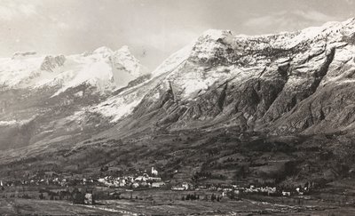 Album "Moja wojna światowa - wspomnienia Frontu Południowo-Zachodniego w Karyntii, Włochy, Trentino-Alto Adige) 31.03.1915-12.11.1918 - Wiedeń Josefa Zohlego": Góra Rombon (b/w photo) autorstwa Josef Zohles