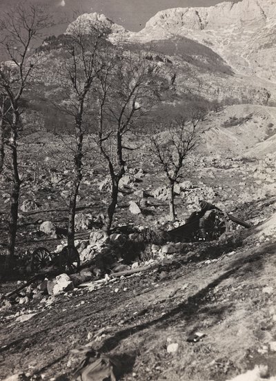 Album "Moja wojna światowa - wspomnienia Frontu Południowo-Zachodniego w Karyntii, Włochy, Trentino-Alto Adige) 31.03.1915-12.11.1918 - Wiedeń Josefa Zohlego": strefa wojny (zdjęcie czarno-białe) autorstwa Josef Zohles