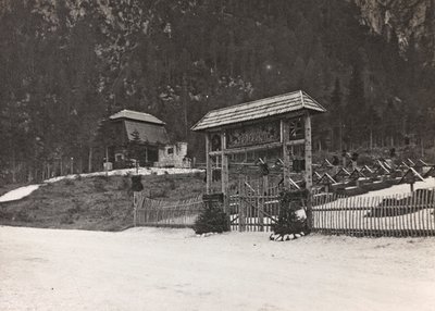 Album "Moja wojna światowa - wspomnienia Frontu Południowo-Zachodniego w Karyntii, Włochy, Trentino-Alto Adige) 31.03.1915-12.11.1918 - Josef Zohles Wiedeń": cmentarz wojskowy w Seisse autorstwa Josef Zohles