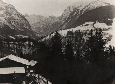Album "Moja wojna światowa - wspomnienia Frontu Południowo-Zachodniego w Karyntii, Włochy, Trentino-Alto Adige) 31.03.1915-12.11.1918 - Josef Zohles Wiedeń": punkt obserwacyjny artylerii autorstwa Josef Zohles
