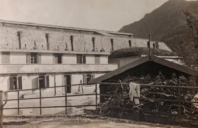 Album "Moja wojna światowa - wspomnienia Frontu Południowo-Zachodniego w Karyntii, Włochy, Trentino-Alto Adige) 31.03.1915-12.11.1918 - Wiedeń Josefa Zohlego": twierdza Chiusaforte autorstwa Josef Zohles