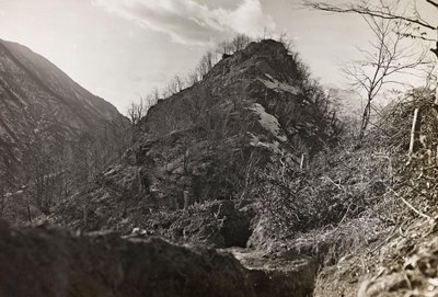 Album "Moja wojna światowa - wspomnienia Frontu Południowo-Zachodniego w Karyntii, Włochy, Trentino-Górna Adyga) 31.03.1915-12.11.1918 - Wiedeń Josefa Zohlego": strefa wojny (zdjęcie czarno-białe) autorstwa Josef Zohles