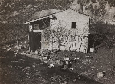 Album "Moja wojna światowa - wspomnienia Frontu Południowo-Zachodniego w Karyntii, Włochy, Trentino-Alto Adige) 31.03.1915-12.11.1918 - Josef Zohles Vienna": dom (fot. czarno-białe) autorstwa Josef Zohles