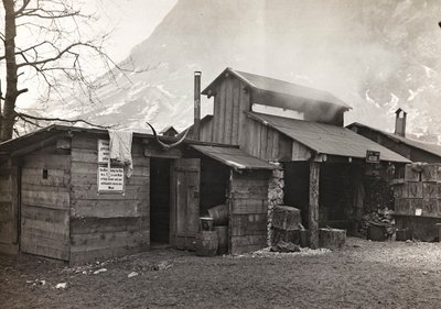 Album "Moja wojna światowa - wspomnienia Frontu Południowo-Zachodniego w Karyntii, Włochy, Trentino-Górna Adyga) 31.03.1915-12.11.1918 - Josef Zohles Wiedeń": koszary w So autorstwa Josef Zohles