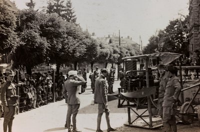 Album "Moja wojna światowa - wspomnienia Frontu Południowo-Zachodniego w Karyntii, Włochy, Trentino-Alto Adige) 31.03.1915-12.11.1918 - Josef Zohles Wien": żołnierze austriaccy (b/w fot. autorstwa Josef Zohles