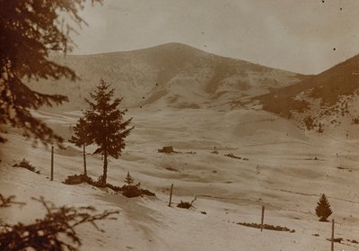 Album "Moja wojna światowa - wspomnienia Frontu Południowo-Zachodniego w Karyntii, Włochy, Trentino-Alto Adige) 31.03.1915-12.11.1918 - Wiedeń Josefa Zohlego": Santa Giustina (b/w foto) autorstwa Josef Zohles