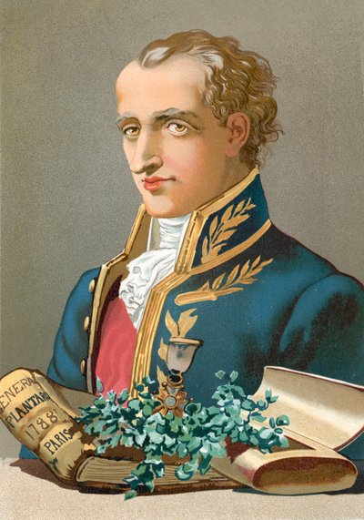 Antoine Laurent de Jussieu autorstwa Josep or Jose Planella Coromina