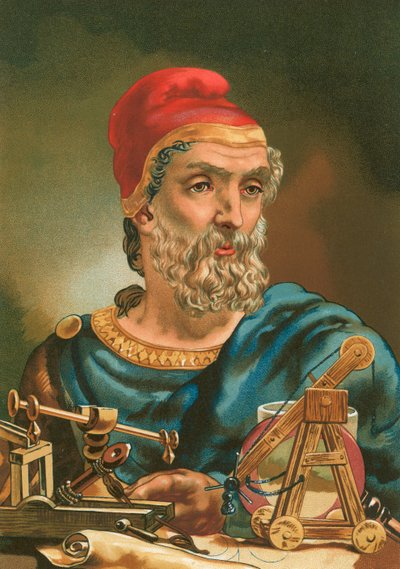 Archimedes autorstwa Josep or Jose Planella Coromina