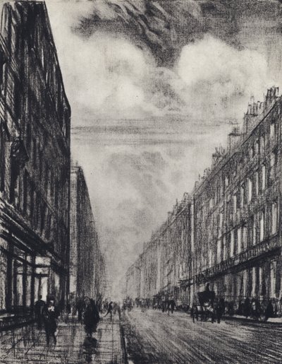 Baker Street (lito) autorstwa Joseph (after) Pennell