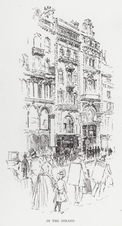 W Strand (lito) autorstwa Joseph (after) Pennell