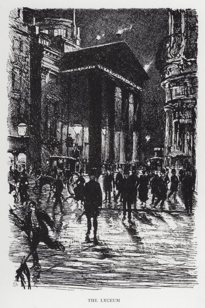 Liceum (lito) autorstwa Joseph (after) Pennell