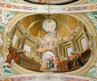 Prezentacja w świątyni autorstwa Joseph Adam von Mölk
