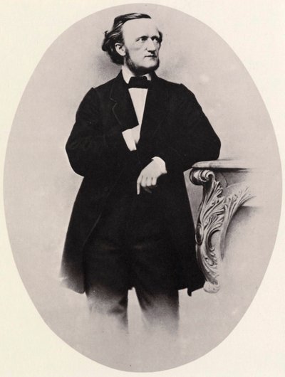 Richard Wagner, niemiecki kompozytor, 1864 autorstwa Joseph Albert