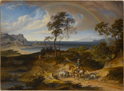 Krajobraz po burzy autorstwa Joseph Anton Koch