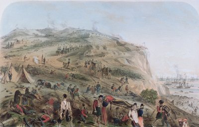 Wzgórza Almy — dzień po bitwie autorstwa Joseph Austin Benwell