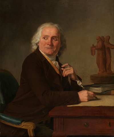 Portret Jeana Durameau (olej na płótnie) autorstwa Joseph Benoît Suvée