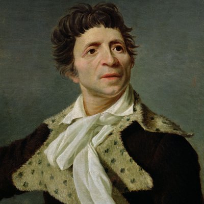 Francuski: Portrait de Jean-Paul Marat (1743-1793), homme politique autorstwa Joseph Boze