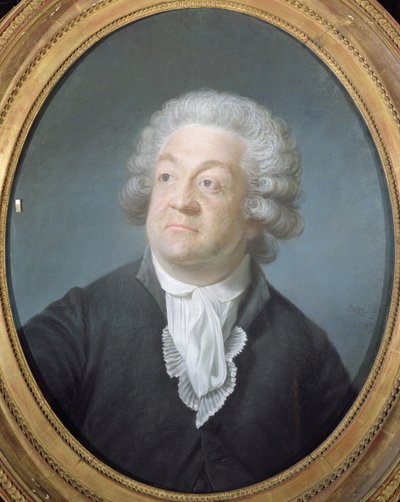 Honore Gabriel Riqueti (1749-91) Hrabia Mirabeau, 1789 (pastel na papierze) autorstwa Joseph Boze