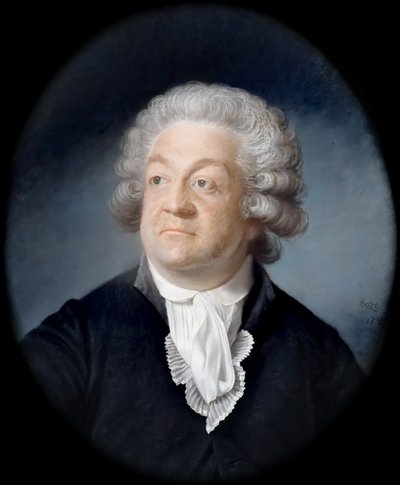 Portret Honoré Gabriela Riqueti, hrabiego Mirabeau 1749-1791 autorstwa Joseph Boze